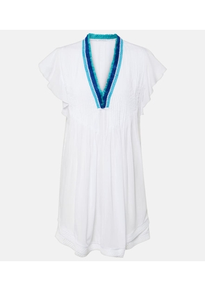 Poupette St Barth Sasha fringed minidress