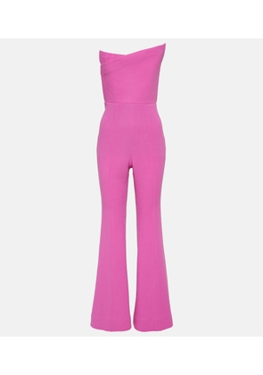 Roland Mouret Asymmetric wool jumpsuit