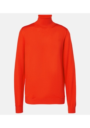 The Row Heva wool jersey turtleneck sweater