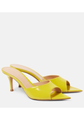 Gianvito Rossi Pat 70 leather mules