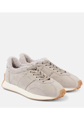 Tod's T Vintage suede sneakers