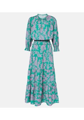 Heidi Klein Santa Rosa paisley cotton-blend maxi dress