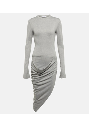 JW Anderson Draped jersey midi dress