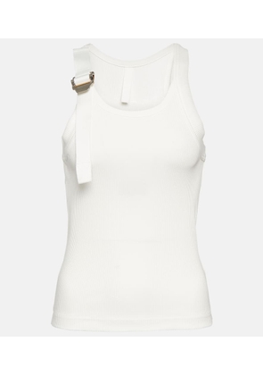 Dion Lee Safety Slider cotton-blend tank top