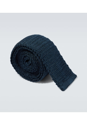 Thom Browne 4-Bar silk tie