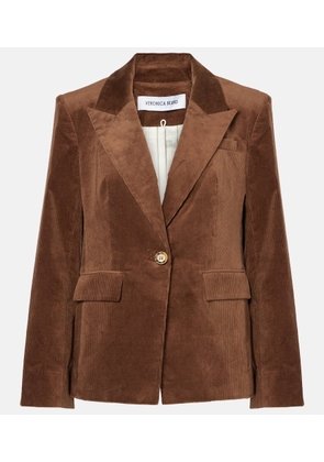 Veronica Beard Reagan cotton-blend corduroy blazer