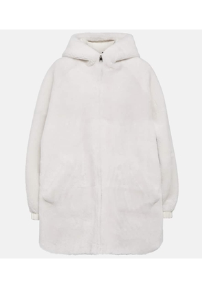 ムートン・ファーコート BLANCHA REVERSIBLE JACKET IN FUR AND NYLON Authentic Blancha Coats & Jackets with Better Price | BALTINI