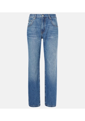 AG Jeans Tenerife mid-rise straight jeans
