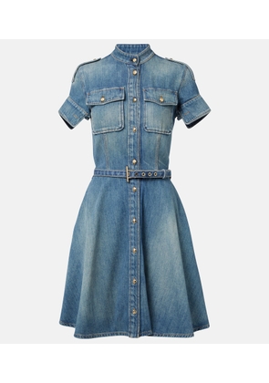 McQueen Denim shirt dress