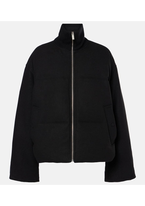 Toteme Wool-blend flannel down jacket