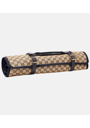Gucci GG Supreme portable pet bed