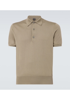 Tom Ford Cotton jersey polo shirt