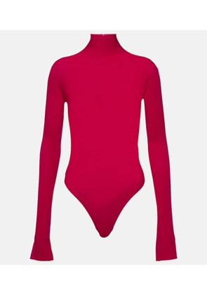 Alaia Turtleneck jersey bodysuit