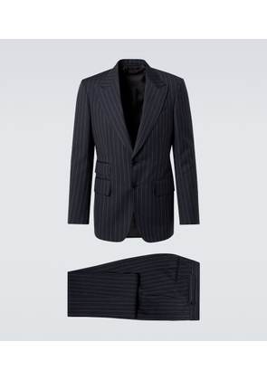 Tom Ford Pinstripe wool and mohair suit