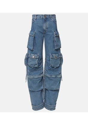 The Attico Fern cargo jeans