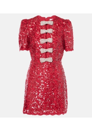 Rebecca Vallance Leyla sequined minidress