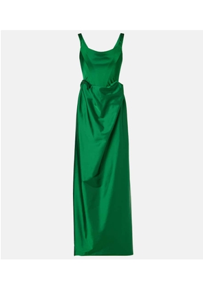 Vivienne Westwood Nova Camille satin corset gown