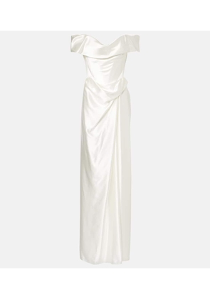 Vivienne Westwood Bridal Mabel silk satin bustier gown
