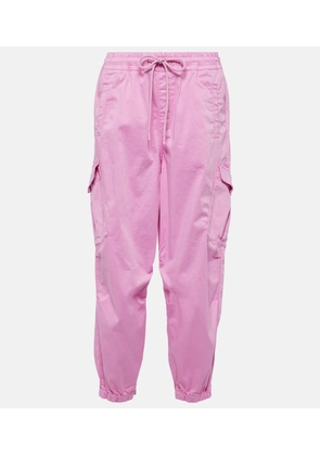 AG Jeans High-rise cotton cargo pants