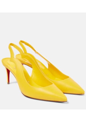 Christian Louboutin Hot Chick Sling 70 leather slingback pumps