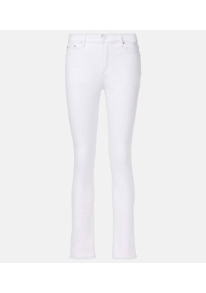 AG Jeans Mari high-rise cropped flared jeans