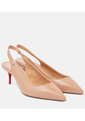 Christian Louboutin Sporty Kate Sling 55 leather slingback pumps