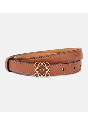 Loewe Anagram leather belt