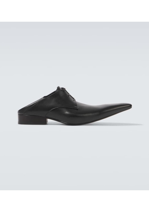 Balenciaga Opera leather Derby shoes
