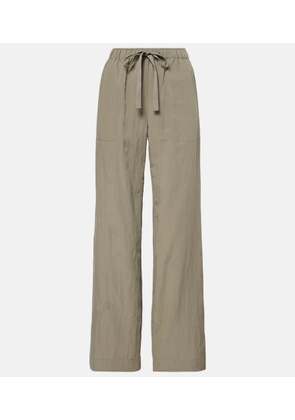 Vince High-rise wide-leg pants