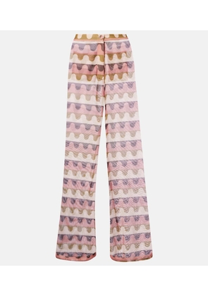Adriana Degreas Giardino printed straight pants