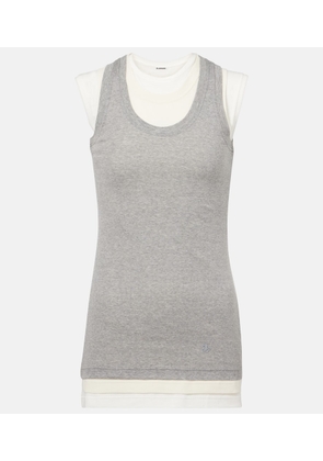 Jil Sander Set of 3 cotton tank tops