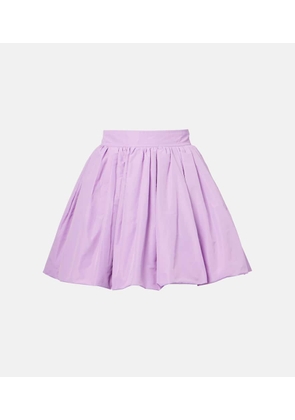 Patou Gathered miniskirt