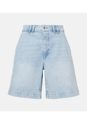 Frame The Trouser Short denim Bermuda shorts