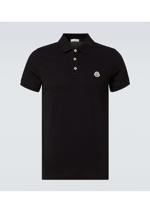 Moncler Cotton pique polo shirt