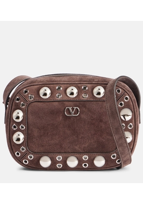 Valentino Garavani Nellcote Small suede crossbody bag