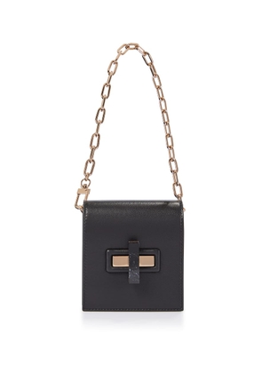 Gabriela Hearst Fiona leather clutch