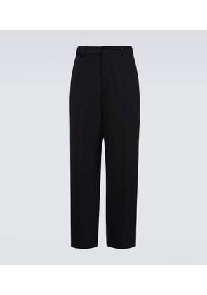 Balenciaga Wide-leg twill pants