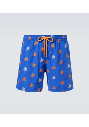 Vilebrequin Mistral embroidered swim trunks