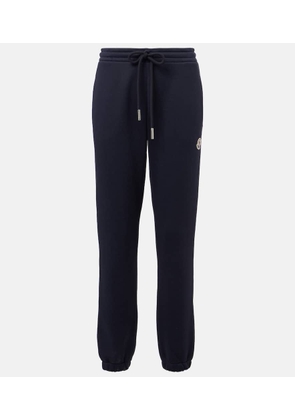 Moncler Logo cotton-blend sweatpants
