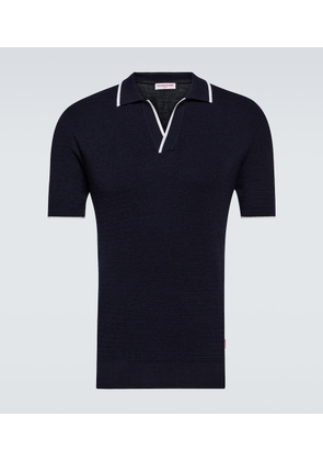 Orlebar Brown Horton wool polo shirt