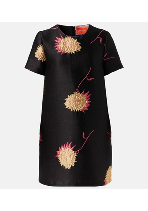 La DoubleJ Swing jacquard minidress