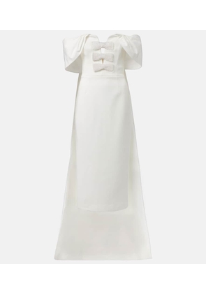 Rebecca Vallance Rory crepe midi dress