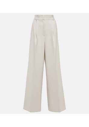 Dorothee Schumacher High-rise wide-leg wool-blend pants