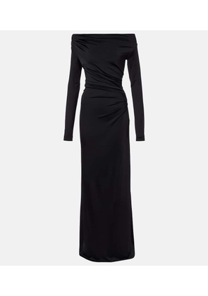 Victoria Beckham Draped off-shoulder gown
