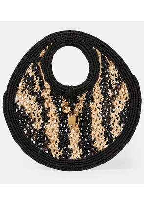Jacquemus Spiaggia Small raffia shoulder bag