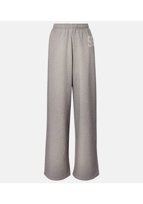 Acne Studios Felin logo cotton fleece sweatpants