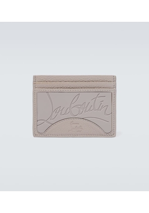 Christian Louboutin Kios embossed leather cardholder