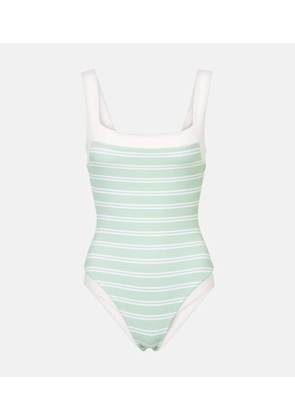 Marysia Bianco striped swimsuit