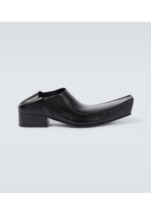Balenciaga Romeo leather slippers