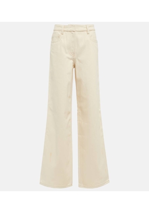 Prada High-rise wide-leg jeans